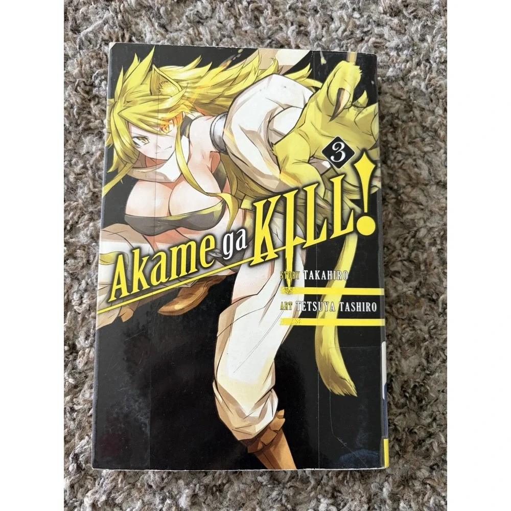 Akame Ga KILL!, Vol. 3 Paperback Takahiro Manga Book Yen Press